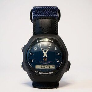 Casio Forester Illuminator Mens Water-Resistant‎ Watch Stainless Steel Back